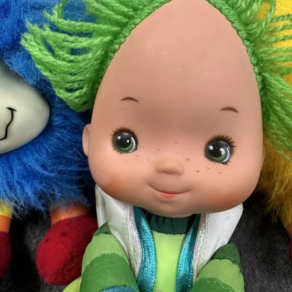 Vintage Rainbow Brite Doll Plush Lot Hallmark 1983 Sprite Bundle